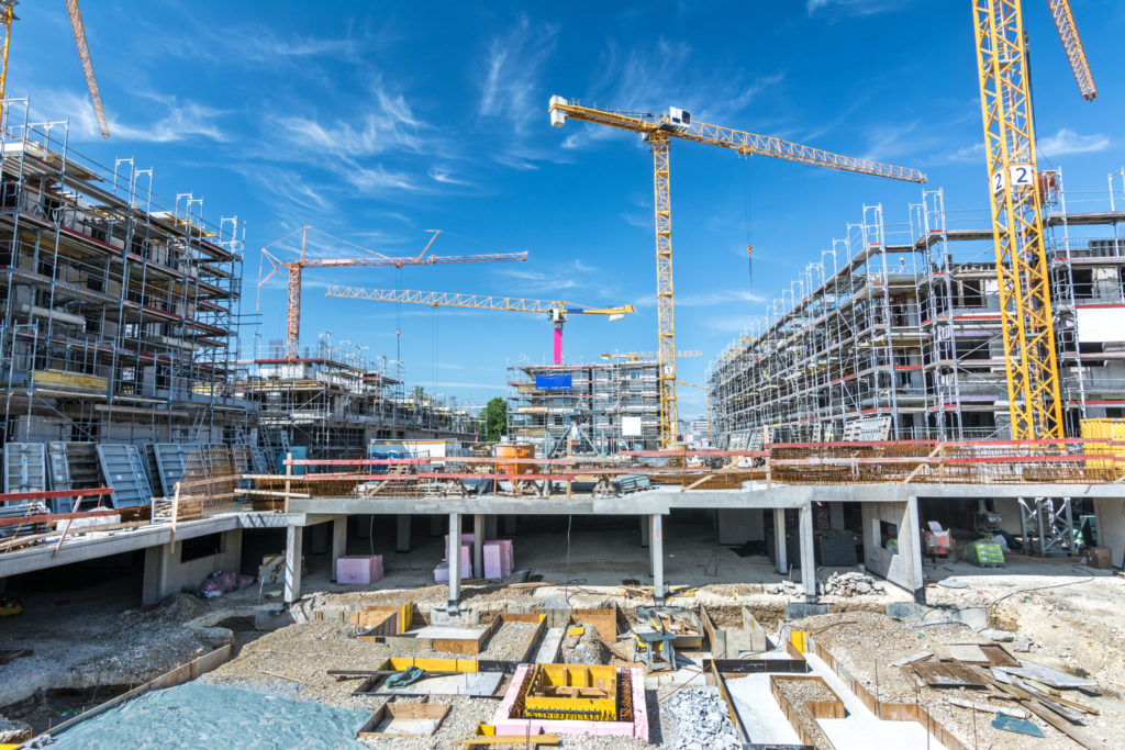 Auf der Baustelle